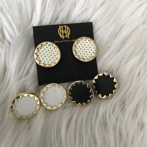 House of Harlow earrings